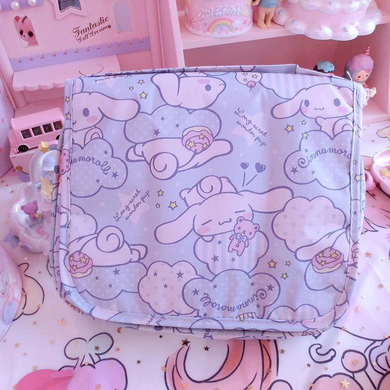 Cartoon Hello Kitty My Melody Cinnamoroll Pudding Dog Cosmetic Bag