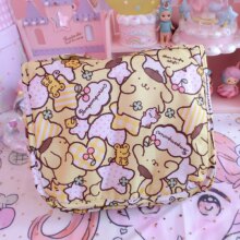 Cartoon Hello Kitty My Melody Cinnamoroll Pudding Dog Cosmetic Bag Cartoon Hello Kitty My Melody Cinnamoroll Pudding Dog Cosmetic Bag