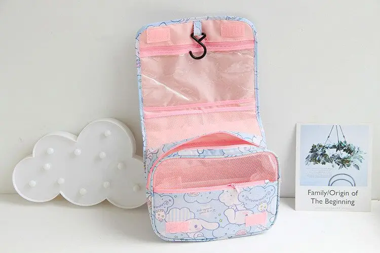 Cartoon Hello Kitty My Melody Cinnamoroll Pattern Makeup Bag