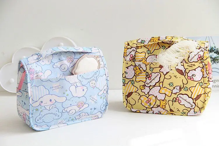 Cartoon Hello Kitty My Melody Cinnamoroll Pattern Makeup Bag