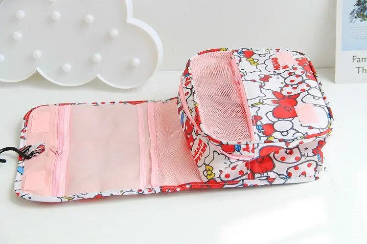Cartoon Hello Kitty My Melody Cinnamoroll Pattern Makeup Bag
