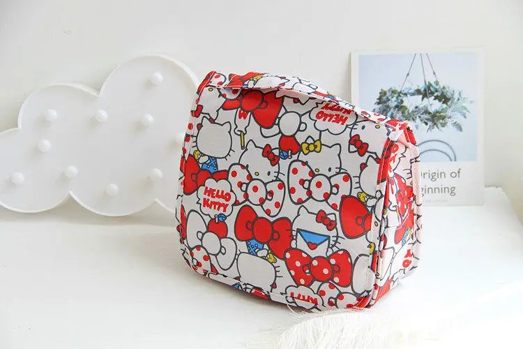Cartoon Hello Kitty My Melody Cinnamoroll Pattern Makeup Bag