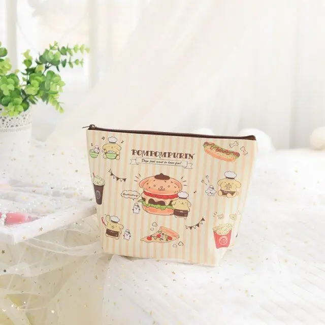 Cartoon Hello Kitty My Melody Cinnamoroll PomPomPurin Little Twin Star Cosmetic Storage Bag