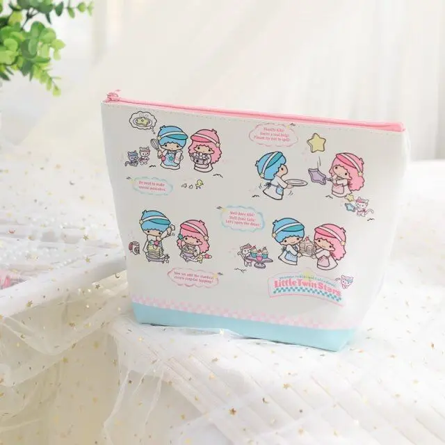 Cartoon Hello Kitty My Melody Cinnamoroll PomPomPurin Little Twin Star Cosmetic Storage Bag