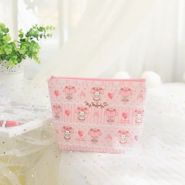 Cartoon Hello Kitty My Melody Cinnamoroll PomPomPurin Little Twin Star Cosmetic Storage Bag