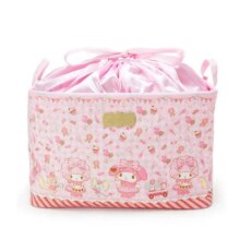 Cartoon Hello Kitty And My Melody Drawstring Makeup Bag Cartoon Hello Kitty And My Melody Drawstring Makeup Bag