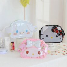 Hello Kitty My Melody Sanrio Cinnamoroll Travel Makeup Storage Bag For Woman Hello Kitty My Melody Sanrio Cinnamoroll Travel Makeup Storage Bag For Woman