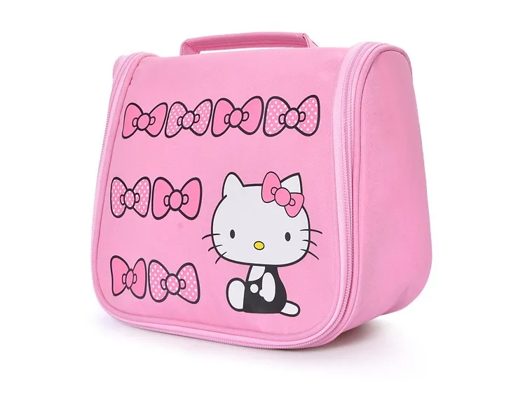 Hello Kitty Pattern Pink Cosmetic Travel Bag Hello Kitty Pattern Pink Cosmetic Travel Bag