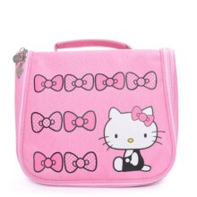Hello Kitty Pattern Pink Cosmetic Travel Bag Hello Kitty Pattern Pink Cosmetic Travel Bag