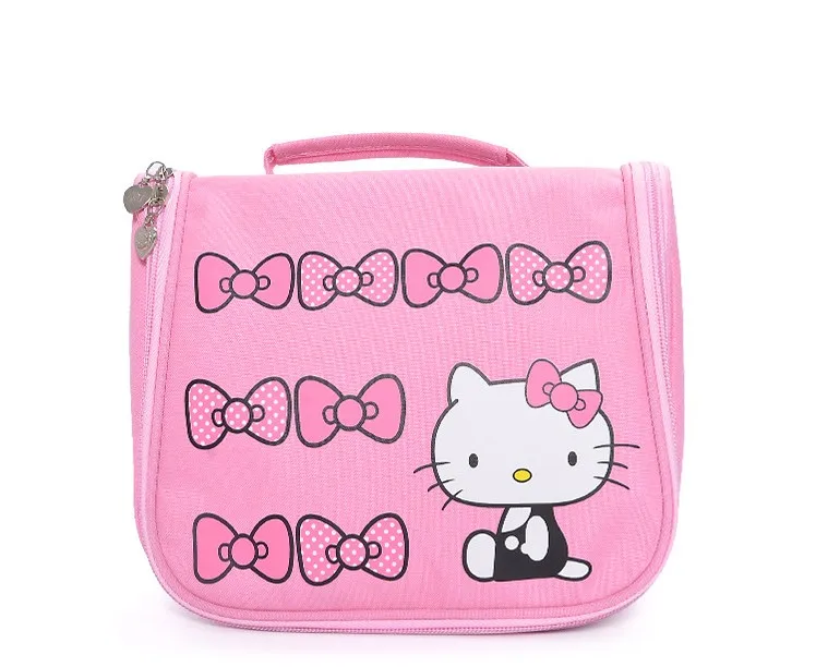 Hello Kitty Pattern Pink Cosmetic Travel Bag Hello Kitty Pattern Pink Cosmetic Travel Bag