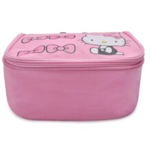 Hello Kitty Pattern Pink Cosmetic Travel Bag Hello Kitty Pattern Pink Cosmetic Travel Bag