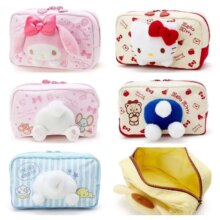 Cartoon Hello Kitty My Melody Cinnamoroll Pudding Dog Cosmetic Storage Bag Cartoon Hello Kitty My Melody Cinnamoroll Pudding Dog Cosmetic Storage Bag