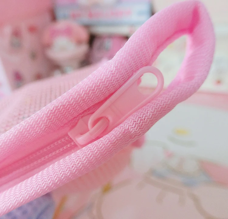 Cartoon Hello Kitty My Melody Cinnamoroll Dog Prints Transparent Cosmetic Bags Portable