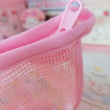 Cartoon Hello Kitty My Melody Cinnamoroll Dog Prints Transparent Cosmetic Bags Portable Cartoon Hello Kitty My Melody Cinnamoroll Dog Prints Transparent Cosmetic Bags Portable