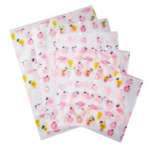 Kawaii Fruit Print Transparent Waterproof Cosmetic Bag Kawaii Fruit Print Transparent Waterproof Cosmetic Bag