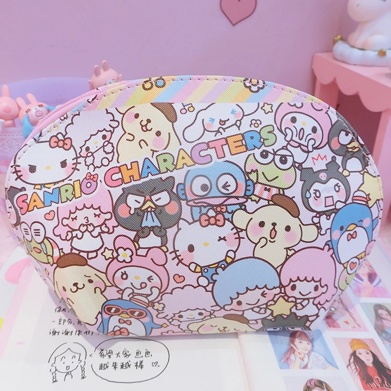 Cartoon Sanrio HelloKitty My Melody Cinnamoroll Cosmetic Bag Cartoon Sanrio HelloKitty My Melody Cinnamoroll Cosmetic Bag