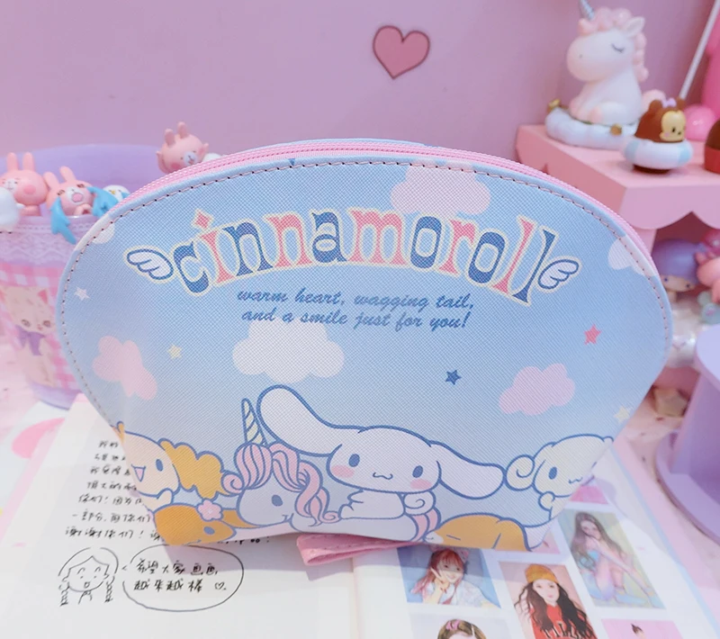 Cartoon Sanrio HelloKitty My Melody Cinnamoroll Cosmetic Bag Cartoon Sanrio HelloKitty My Melody Cinnamoroll Cosmetic Bag