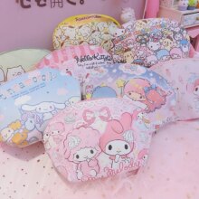 Cartoon Sanrio HelloKitty My Melody Cinnamoroll Cosmetic Bag Cartoon Sanrio HelloKitty My Melody Cinnamoroll Cosmetic Bag