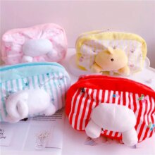 Cartoon Sanrio Hello Kitty My Melody Cinnamoroll Pompompurin Cosmetic Bag Cartoon Sanrio Hello Kitty My Melody Cinnamoroll Pompompurin Cosmetic Bag