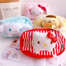 Cartoon Sanrio Hello Kitty My Melody Cinnamoroll Pompompurin Cosmetic Bag Cartoon Sanrio Hello Kitty My Melody Cinnamoroll Pompompurin Cosmetic Bag