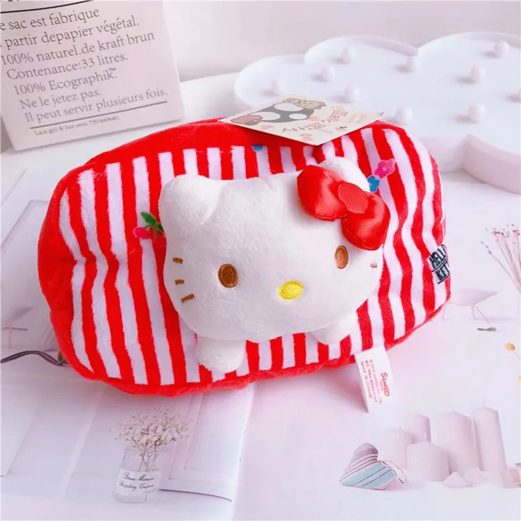 Cartoon Sanrio Hello Kitty My Melody Cinnamoroll Pompompurin Cosmetic Bag