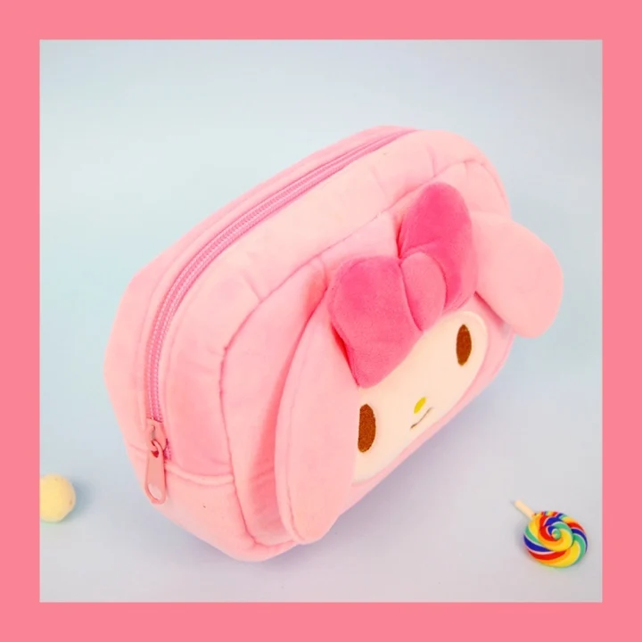 Cartoon Hello Kitty My Melody Cinnamoroll Pompompurin BadBadtz-Maru Cosmetic Bag