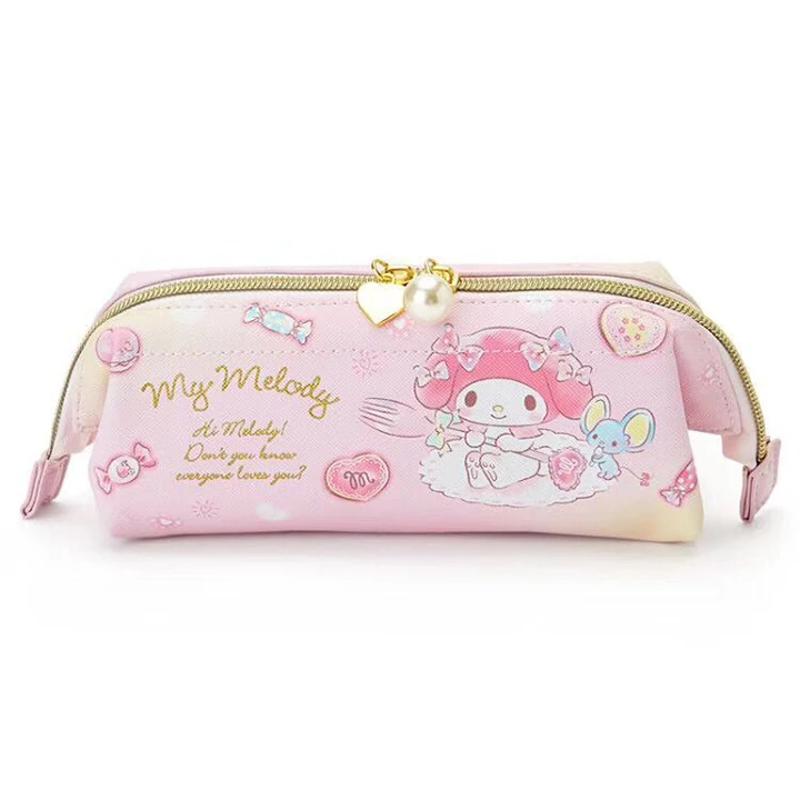 Sanrio Hello Kitty My Melody Cinnamoroll Cosmetic Storage Bags Pencil Case For Girls Sanrio Hello Kitty My Melody Cinnamoroll Cosmetic Storage Bags Pencil Case For Girls