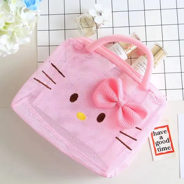 Cartoon Hello Kitty/ My Melody /Cinnamoroll Transparent Cosmetic Bag Cartoon Hello Kitty/ My Melody /Cinnamoroll Transparent Cosmetic Bag