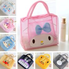 Cartoon Hello Kitty/ My Melody /Cinnamoroll Transparent Cosmetic Bag Cartoon Hello Kitty/ My Melody /Cinnamoroll Transparent Cosmetic Bag