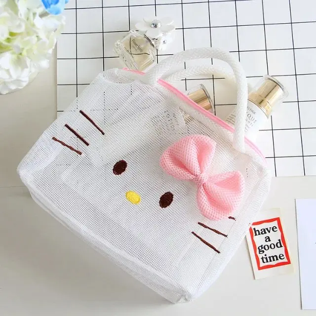 Cartoon Hello Kitty/ My Melody /Cinnamoroll Transparent Cosmetic Bag Cartoon Hello Kitty/ My Melody /Cinnamoroll Transparent Cosmetic Bag