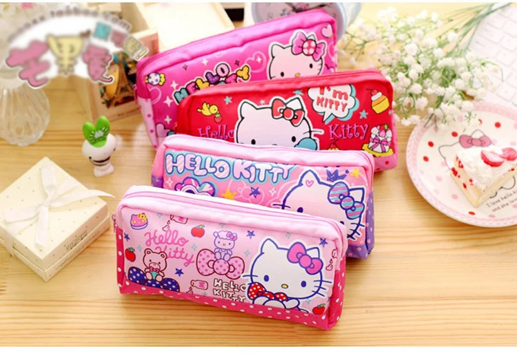 Hello Kitty Cat Pencil Case Cosmetic Storage Bag Hello Kitty Cat Pencil Case Cosmetic Storage Bag