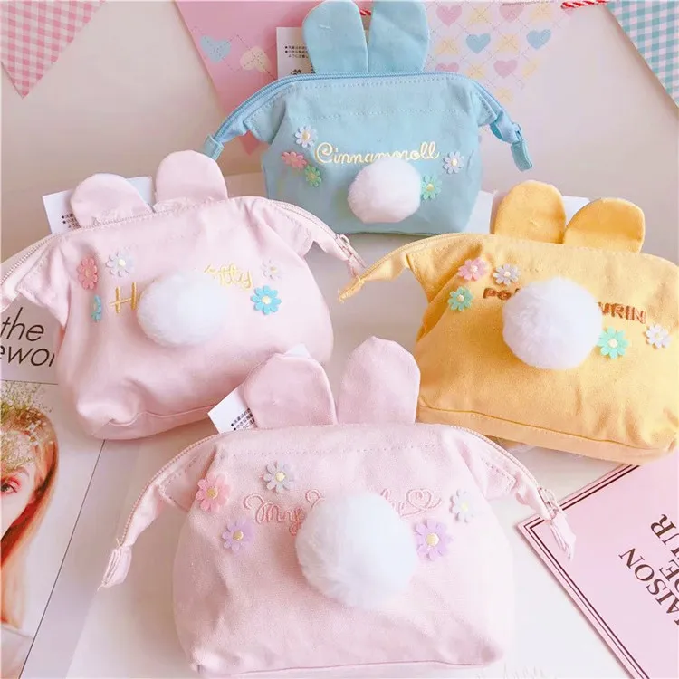 Cartoon Hello Kitty My Melody Pudding Dog Cosmetic Bag