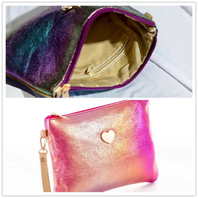 Heart Design Small Cosmetic Travel Bag