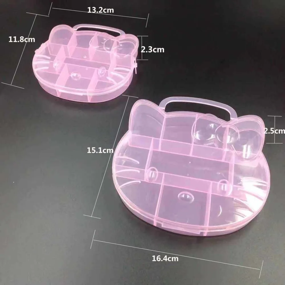 Cartoon Hello Kitty Plastic Organizer Storage Box Cartoon Hello Kitty Plastic Organizer Storage Box