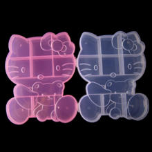 Cartoon Hello Kitty Design Plastic Storage Box Cartoon Hello Kitty Design Plastic Storage Box