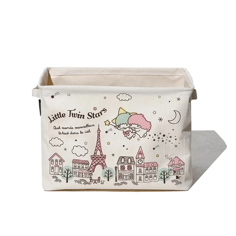 Cartoon Hello Kitty And My Melody Laundry Basket