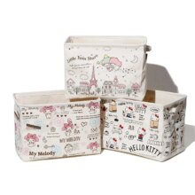 Cartoon Hello Kitty And My Melody Laundry Basket Cartoon Hello Kitty And My Melody Laundry Basket