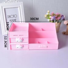 Kawaii Hello Kitty Make Up Storage Organizer Kawaii Hello Kitty Make Up Storage Organizer