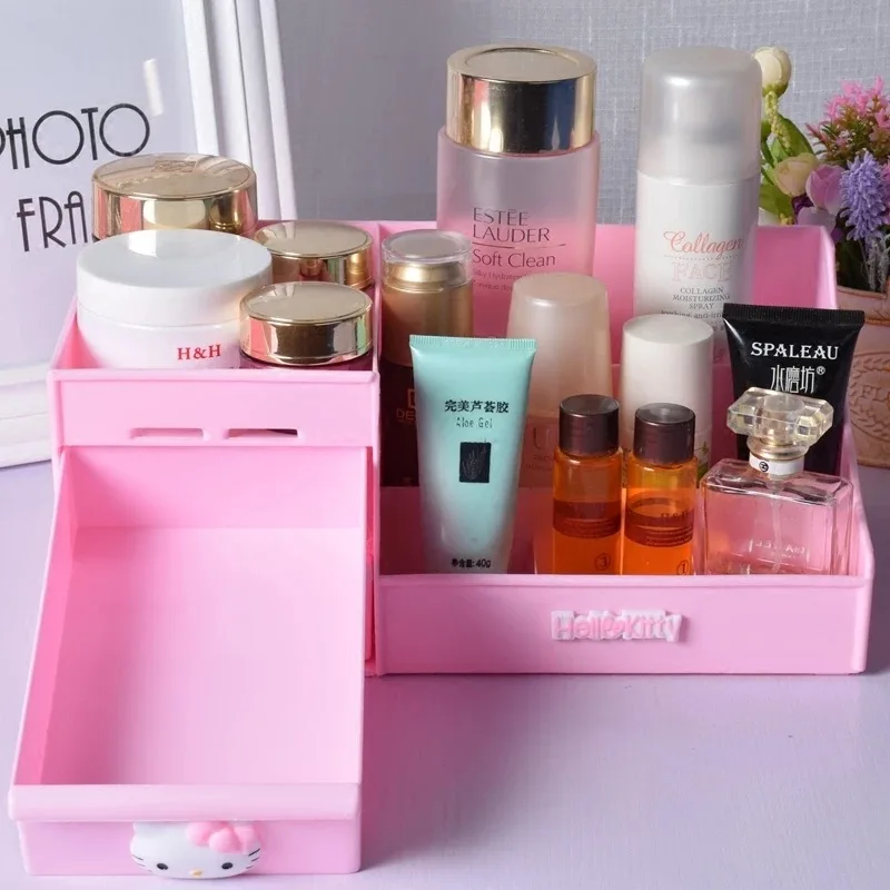 Kawaii Hello Kitty Make Up Storage Organizer