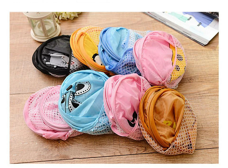 Minions Hello Kitty Cartoon Multi-Functional Folding Dirty Clothing Laundry Bucket