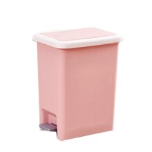 Hello Kitty Cartoon Garbage Can With Lid Foot Hello Kitty Cartoon Garbage Can With Lid Foot