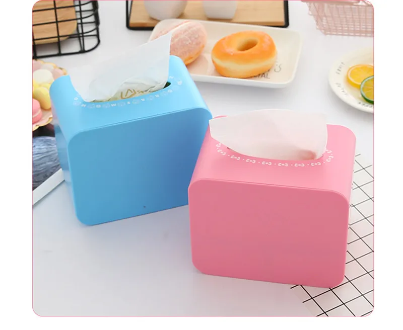 Hello Kitty Cartoon Desktop Storage Multifunctional Tissue Box