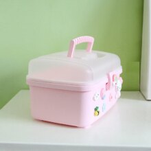 Hello Kitty Cartoon Small Portable Medical Kit Plastic Storage Box Hello Kitty Cartoon Small Portable Medical Kit Plastic Storage Box