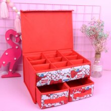 Hello Kitty Cartoon Underwear Foldable Storage Box Drawers Hello Kitty Cartoon Underwear Foldable Storage Box Drawers