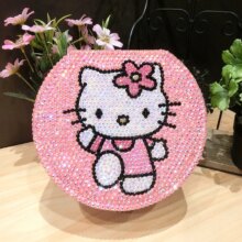 Hello Kitty Cartoon Double Layer Lock Jewelry Storage Box Hello Kitty Cartoon Double Layer Lock Jewelry Storage Box