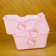 Hello Kitty Cartoon Makeup Organizer Storage Box Hello Kitty Cartoon Makeup Organizer Storage Box