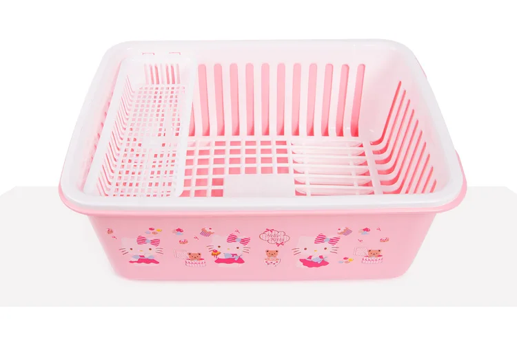 Hello Kitty Pattern Bowls And Chopsticks Rack Box Tableware Kitchen Accessories Hello Kitty Pattern Bowls And Chopsticks Rack Box Tableware Kitchen Accessories