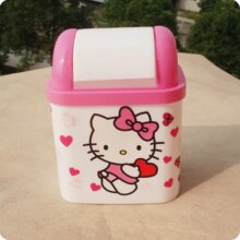 Hello Kitty Cartoon Table Tissue Storage Bucket Hello Kitty Cartoon Table Tissue Storage Bucket