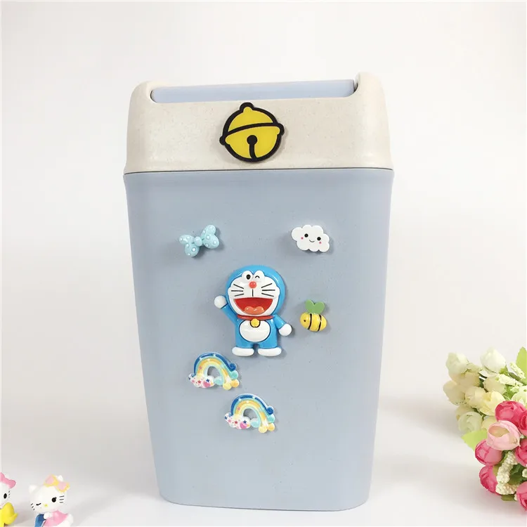 Hello Kitty Jingle Cat Bathroom Rolling Cover Trash Bin