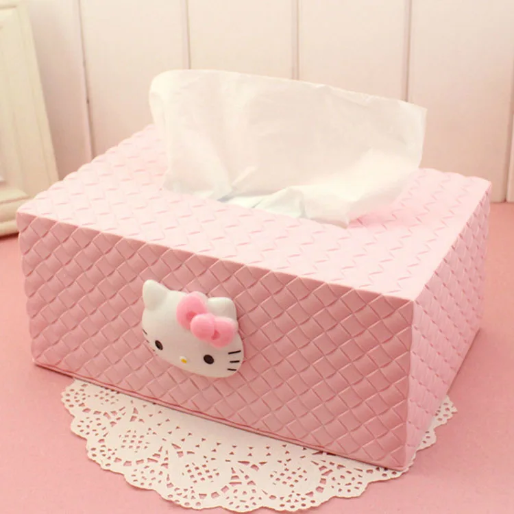 Hello Kitty Design Waterproof Tissue Holder